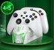 Док-станция BEBONCOOL Predator A101 для геймпадов Xbox Series X/S / One / Elite с батареями по 5520 mAh Белый - изображение 2