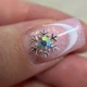 Шарм для декора ногтей Снежинка Diamond (1 штука) - изображение 1