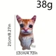 Котик мемний мягкая игрушка 21 см - изображение 2