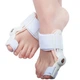 Магнитная вальгусная шина для большого пальца стопы Hallux Valgus Pro Белая 092l - изображение 1