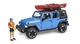 Ігровий набір Bruder Джип Jeep Wrangler Rubicon Unlimited з каяком та фігуркою каякера 1:16, 02529 - зображення 1