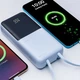 Power bank REMAX RPP-680 20000 mAh PD20W+QC22.5W с быстрой зарядкой, дисплеем и кабелями Light Blue - изображение 2