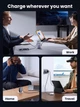 Зарядное устройство 65W Ugreen X559 Nexode 4-Port GaN Fast Charger Type C MacBook Pro/Air, iPhone 16/15/14, iPad Pro, Galaxy S24/S23, Pixel 8, Steam Deck Space Grey (35531) - изображение 5