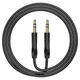 Аудио кабель Borofone BL16 Clear sound AUX 3.5мм male – AUX 3.5мм male Black (34366_3340080) - изображение 1