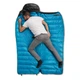Спальник з натуральним пухом Naturehike CW400 NH18C400-D, p-р L, чорно-блакитний - зображення 8