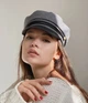 Кепи с козырьком и со шнуровкой D.Hats серого цвета - изображение 3