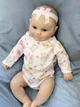 Силіконова Колекційна Лялька Реборн Reborn Новонароджена Дівчинка Уля (Вінілова Лялька) Висота 50 см - зображення 5