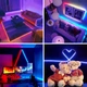 Світлодіодне освітлення з пультом RGB Bluetooth USB 15м BJ-5VRGB15 - зображення 2