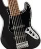 Бас-гитара Squier Affinity Series Active Jazz Bass VI Black - изображение 4