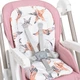 Детский стульчик для кормления качель Bambi M 5897 Pink от 6 до 36 месяцев - изображение 6