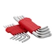 Набор Г-образных ключей TORX с отверстием Cr-V INTERTOOL HT-0604 - изображение 3