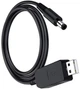 Кабель для роутера USB 5V - 12V 2A 1 м 5.5*2.1/2.5 мм - изображение 1