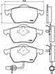 Дисковые тормозные колодки Brembo (P85 060) - изображение 2