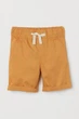 Шорти H&M 86см гірчичний 1707936517 - зображення 1