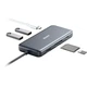 Мультипортовий адаптер Anker 7-in-1 USB-C Adapter Gray (A83460A3) - зображення 2