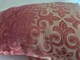 Комплект декоративних подушок Firanka Damask 50х30см 1шт 32х32см 1шт 41х41см 1шт бордовий із золотистим (п_0733) - зображення 4
