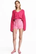 Шорти H&M 36 рожевий 5585106 - зображення 1