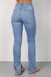 Женские джинсы skinny с разрезами цвет голубой размер 38 FL_000474 - изображение 2