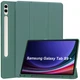 Чохол SlimTPU S-Pen holder для Samsung Galaxy Tab S10 FE+ Plus 13.1 Темно-зелений - изображение 1