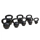 Гиря чавунна Toorx 10 кг з гумовою підставкою Black (KGV-10) - изображение 2