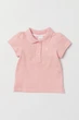 Поло H&M 68см бледно розовый 21127029919 - изображение 1