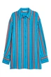 Сорочка H&M 34 блакитний смужка 26026115917 - зображення 1