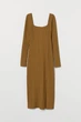 Платье H&M L оливковый 1702847959 - изображение 1