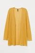 Кардиган H&M XS желтый 709679854 - изображение 1
