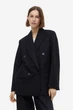 Жакет H&M 38 черный 6121139918 - изображение 6