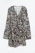 Сукня H&M L кремово чорний 11121121956 - зображення 1
