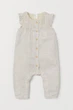 Комбинезон H&M 104см бежевый 3004759877 - изображение 2