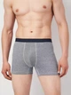 Трусы (3шт) Basic Collection XXL темно синий, салатовы в полоску, сине серый меланж 14380929563 - изображение 6