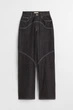 Джинси H&M 34 чорний 25061056416 - зображення 1