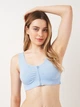 Бюстгальтер (4шт) JLine XL синій, м'ятний 4055398 - зображення 8