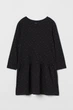 Платье H&M 110 116см черный горох 507984462 - изображение 1