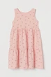 Платье H&M 92см светло розовый принт 2307952100 - изображение 1