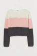 Джемпер H&M 146 152см розово серый 508863116 - изображение 1