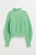 Светр H&M S світло зелений 1408990911 - зображення 1