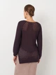 Джемпер H&M S сливовый 205190027 - изображение 2