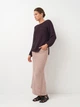 Джемпер H&M S сливовый 205190027 - изображение 3