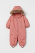 Комбінезон H&M 68см рожевий білий 908882037 - зображення 1