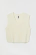 Жилет H&M 4XL молочный 3091016459 - изображение 1