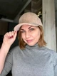 Тепла кепка бейсболка вельветова на флісі демісезонна (чоловіча, жіноча) бежева - зображення 4
