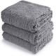 Ковдра для тварин Derby Calming Blankets Fluffy Premium Fleece, сірий 100х120 см - зображення 2