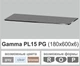 Скляна полиця настінна прямокутна Commus PL15 PG (180х600х6мм) - зображення 2