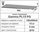 Скляна полиця настінна прямокутна Commus PL15 PG (180х600х6мм) - зображення 3