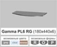 Полиця зі скла навісна радіусна Commus PL6 RG (180х440х6мм) - зображення 3