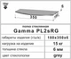 Полиця скляна настінна радіусна Commus PL2s RG (180х350х6мм) - зображення 3