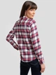Koszula damska w kratę Big Star Petrini 603 2XL Czerwona (5900714832629) - obraz 2