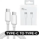 Кабель Foxconn USB-C to USB-C 3.1 з швидкою зарядкою і синхронізацією для Apple 1 м White (31675) - зображення 2